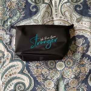 Pure Barre cosmetic bag